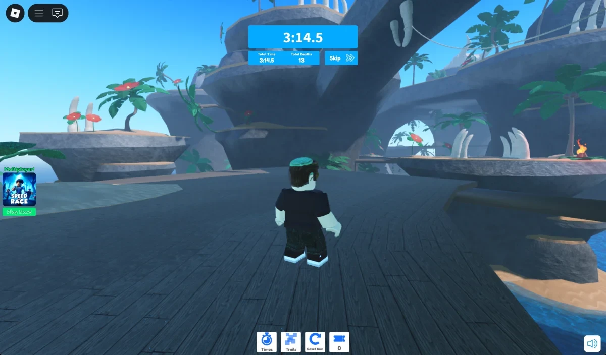 Speed Run Roblox Game