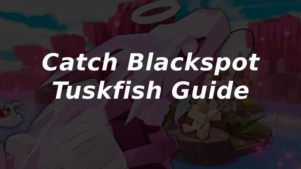How to Catch Blackspot Tuskfish in Fisch