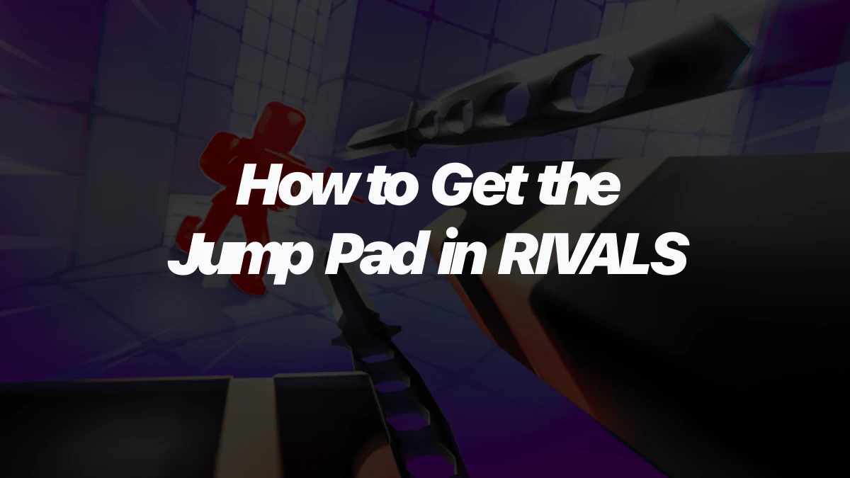 How to Get the Jump Pad in RIVALS