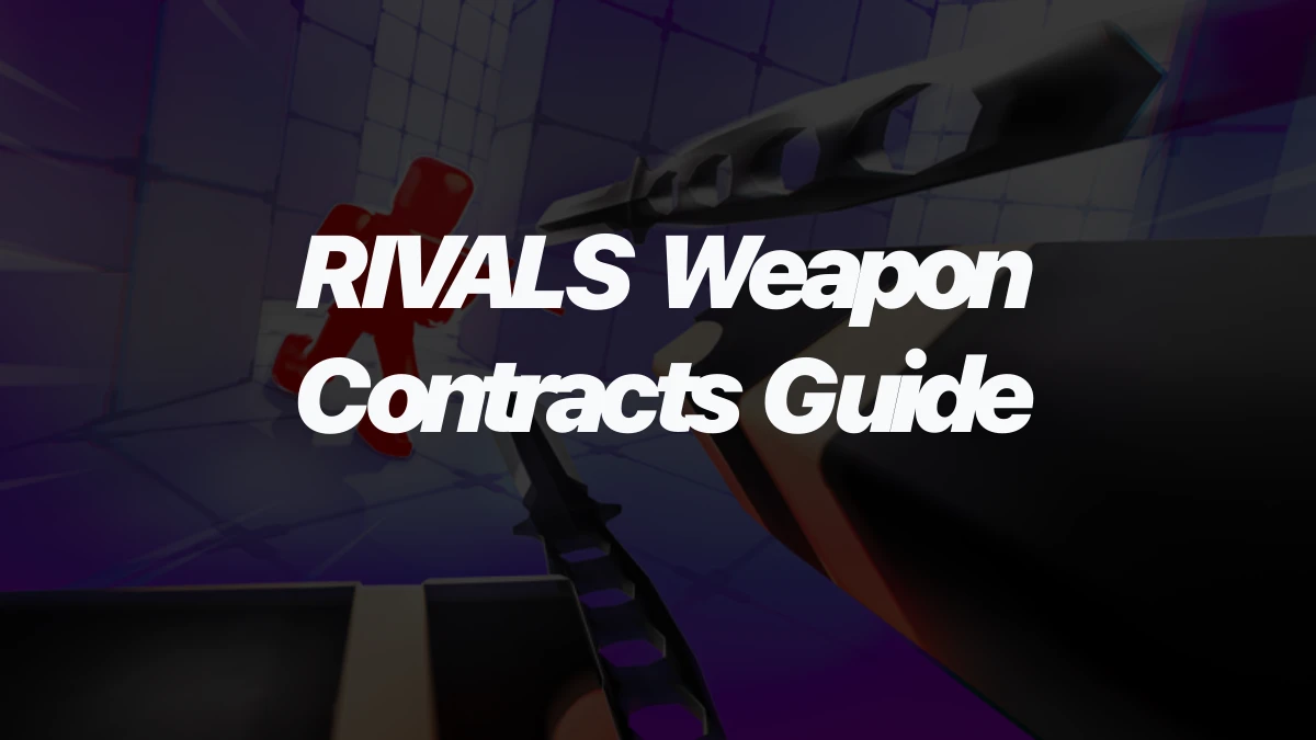 RIVALS Weapon Contracts Guide: How Contract Rewards Work