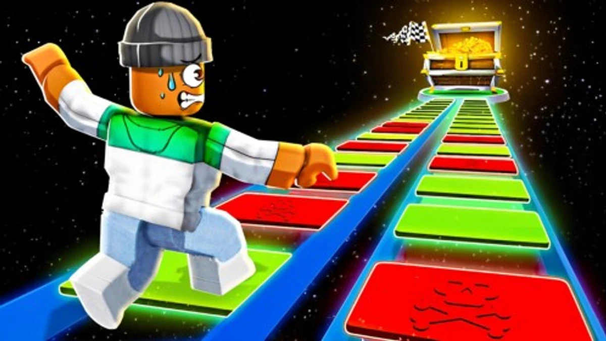 1% Win Glass Bridge Obby