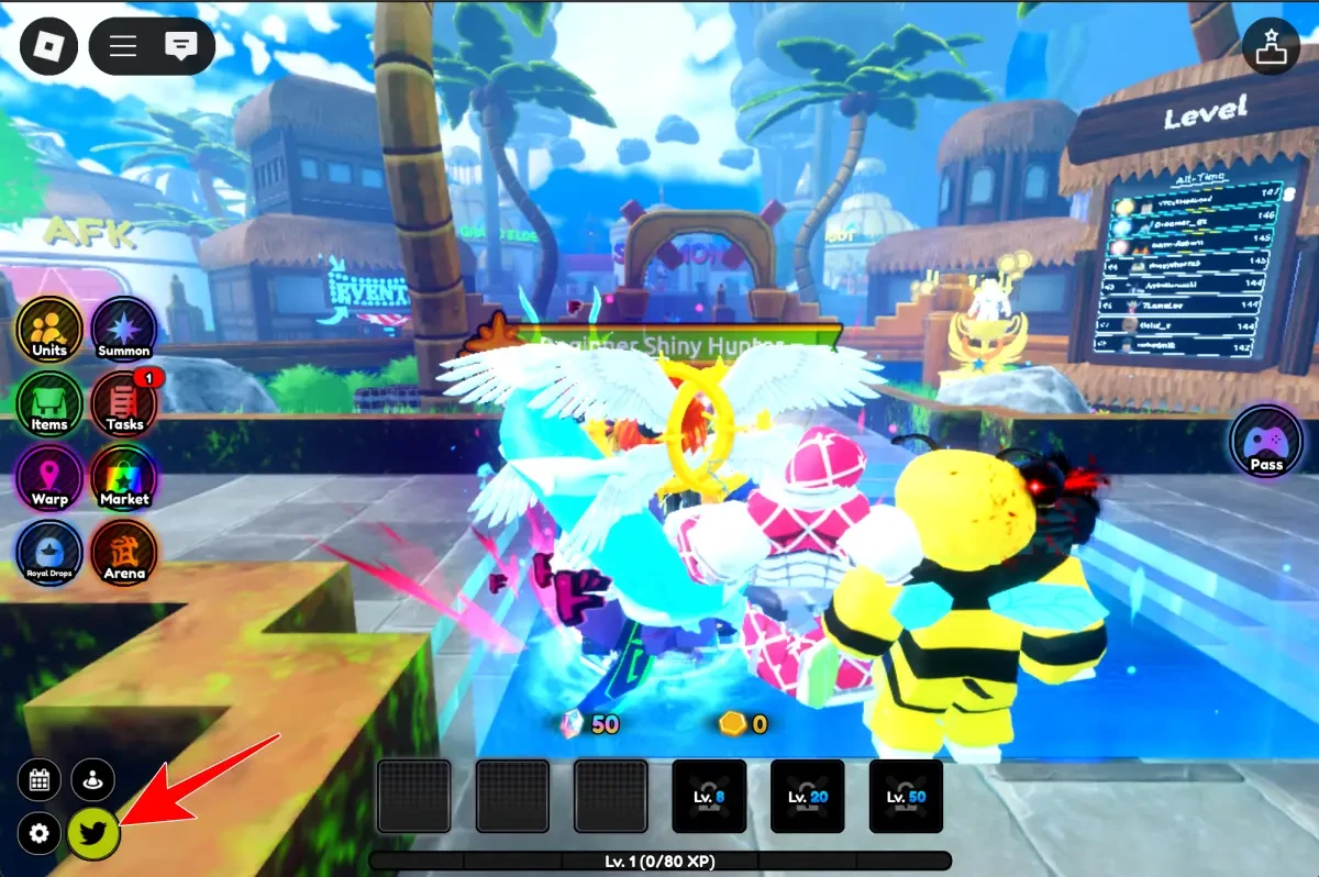 Codes Option On All Star Tower Defence X