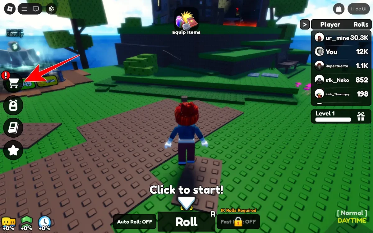 Shopping Cart Option For Aura RNG