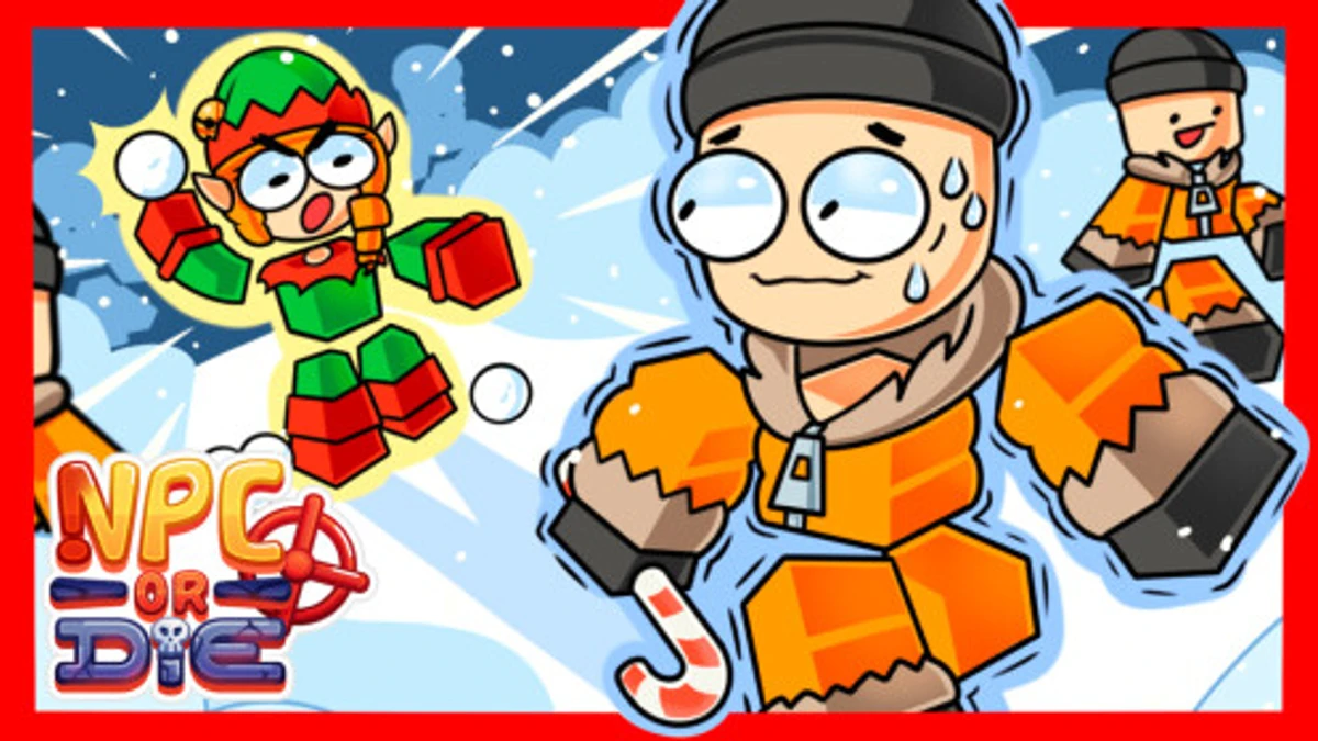 Be NPC or Die key art