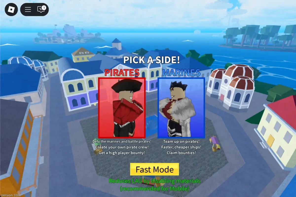 Blox Fruits Pirates And Marines