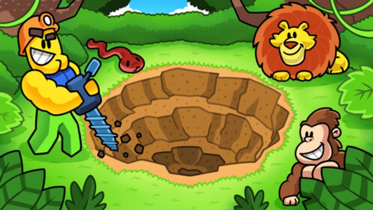 Drill Digging Simulator key art