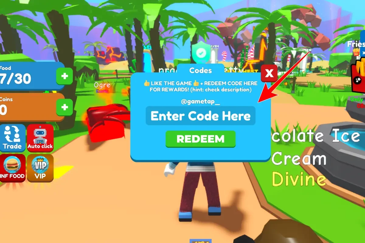 Redeem Option For Eating Simulator Codes