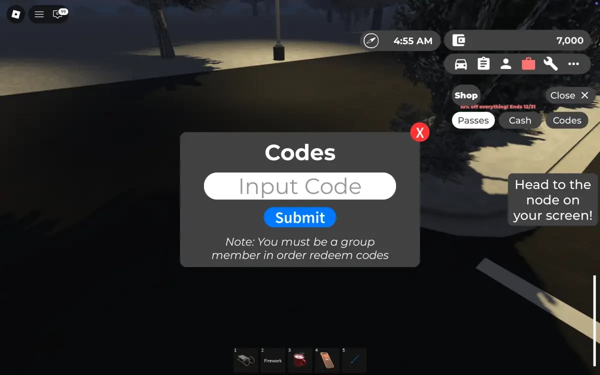 Redeem Opption For Greenville