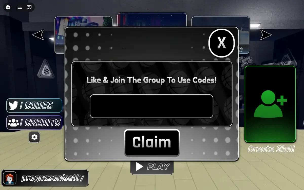 Claim Option For Hoop Heroes