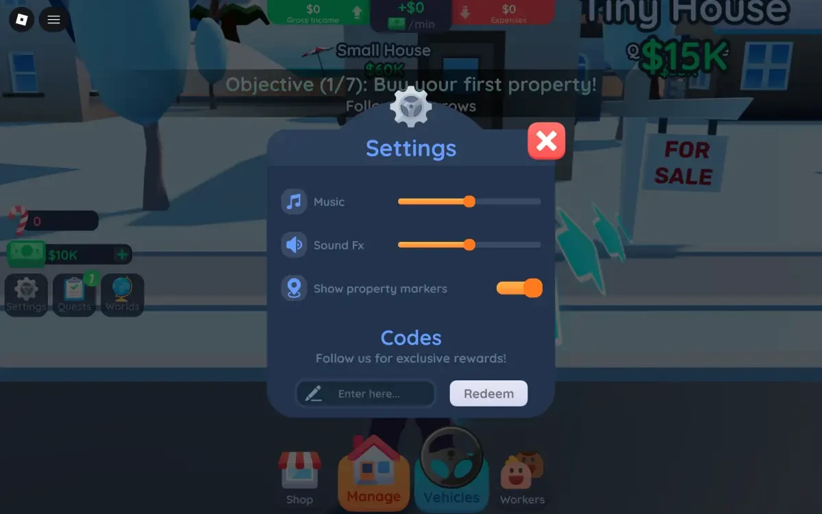 Redeem Option Investor City