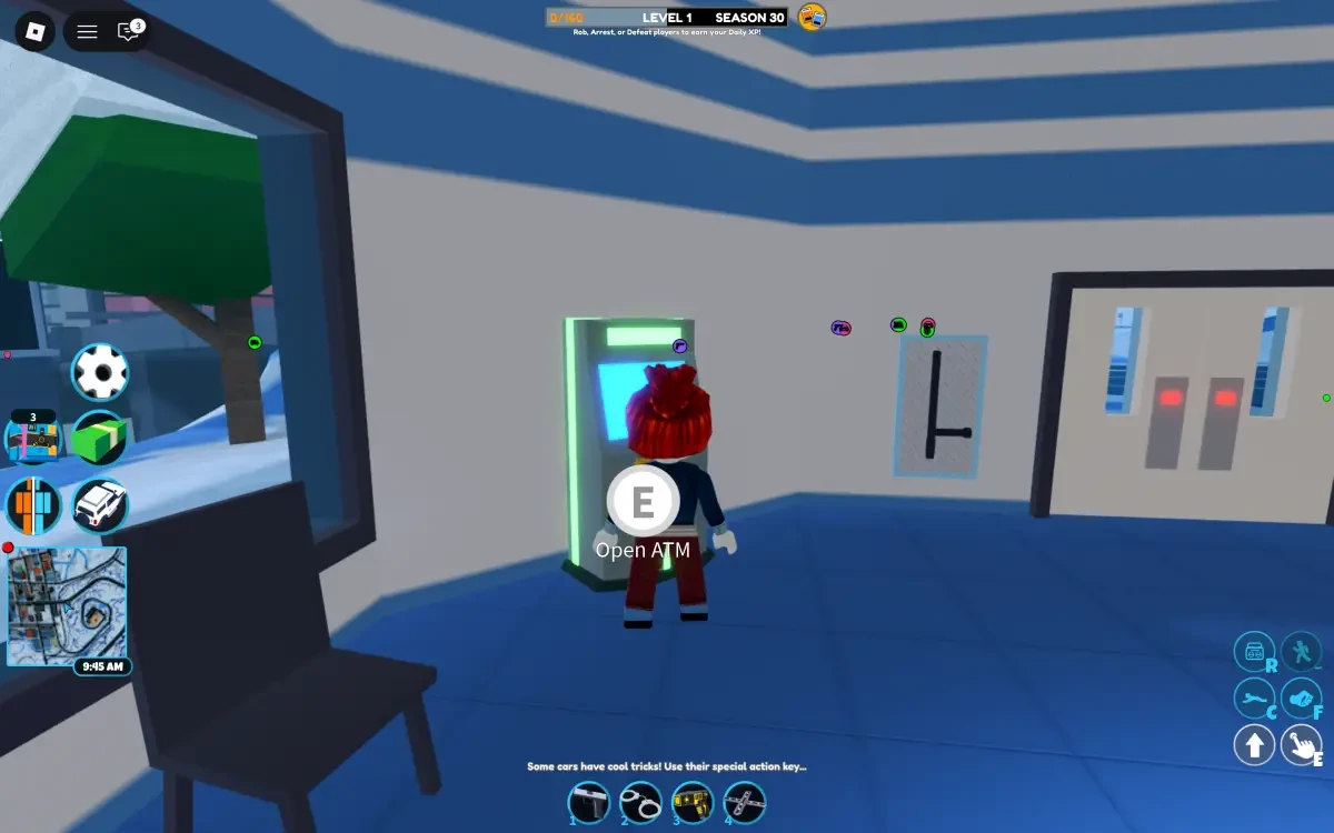 Go To ATM In Jail Break