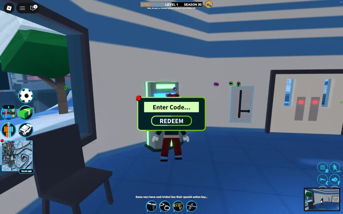 Redeem Option For Jailbreak