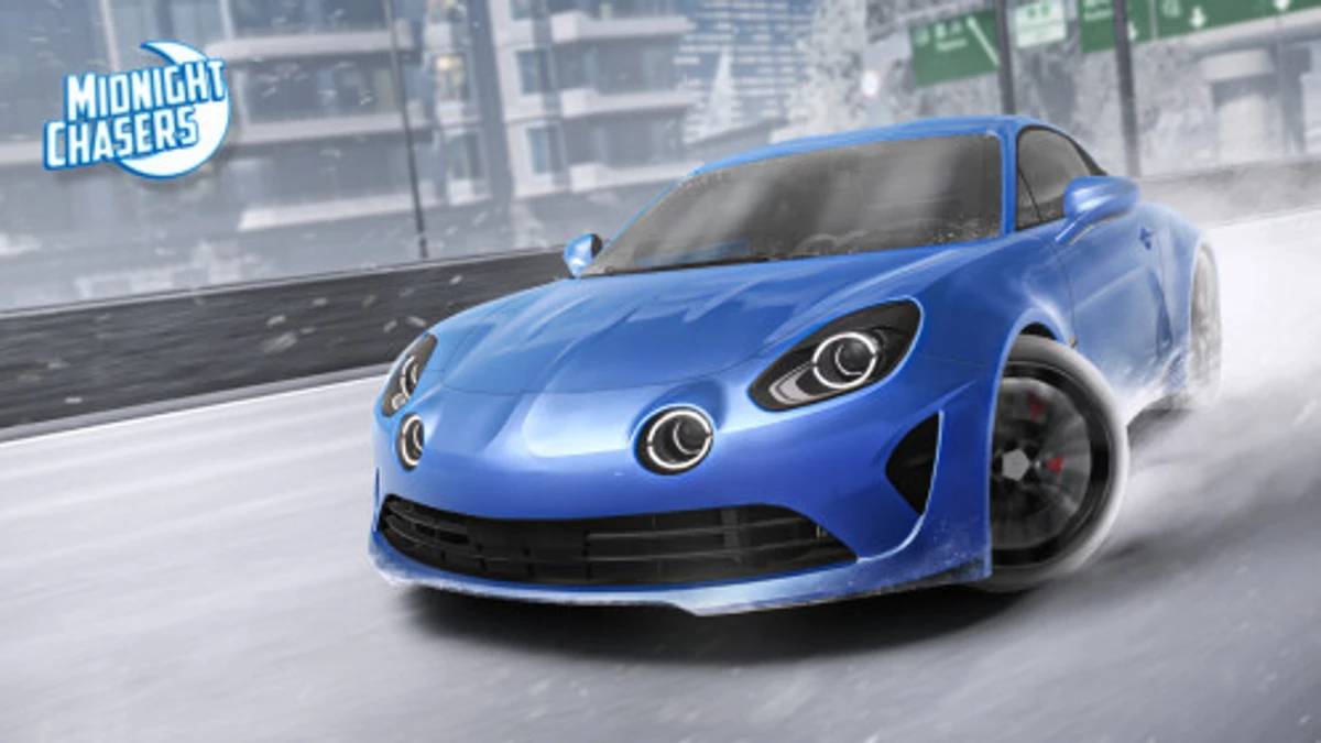 Midnight Chasers: Highway Racing key art